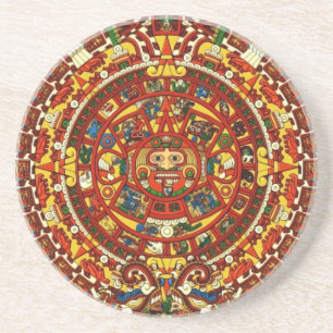 Dessous De Verre En Grès calendrier maya