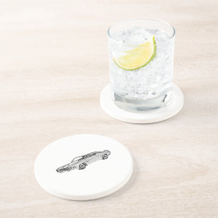 Dessous De Verre En Grès Camaro 1969 Z28