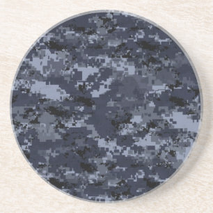 Dessous De Verre En Grès Camouflage de la Marine