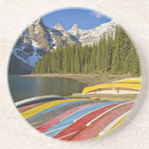Dessous De Verre En Grès Canada, Alberta, Parc national de Banff, Moraine