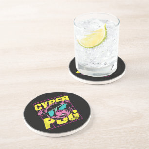 Dessous De Verre En Grès Carlin numérique Chien Carlin Cool