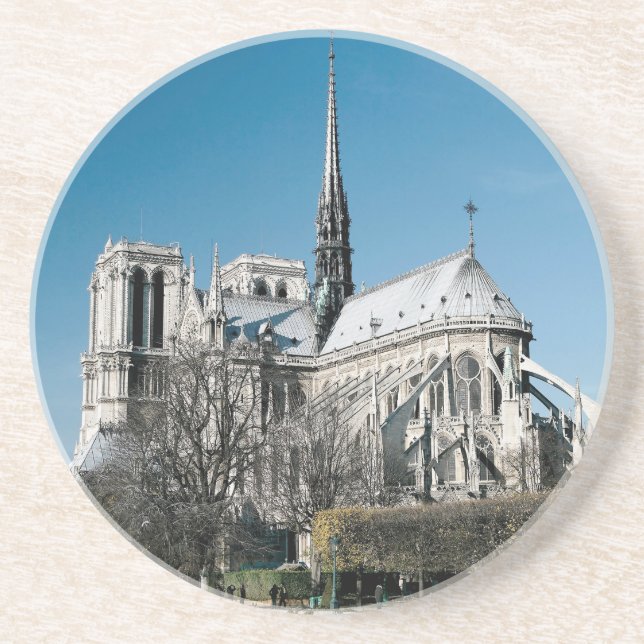 Dessous De Verre En Grès Cathédrale de Notre Dame (Devant)