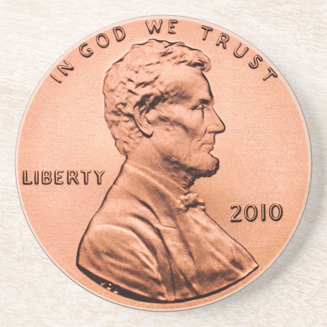 Dessous De Verre En Grès Centime (Devant)