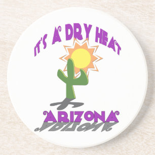 Dessous De Verre En Grès Chaleur sèche Arizona