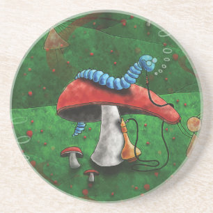 Dessous De Verre En Grès Champignons magiques