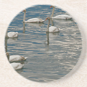 Dessous De Verre En Grès Chanson de cygne