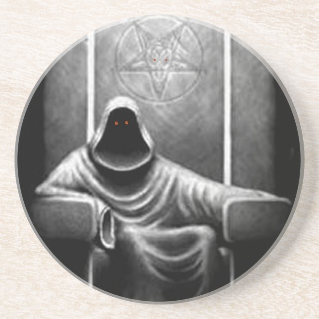 Dessous De Verre En Grès Chasseur de démon (Devant)