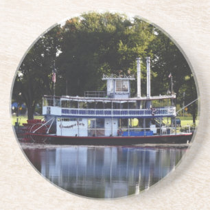 Dessous De Verre En Grès Chautauqua Belle sur le lac Chautauqua