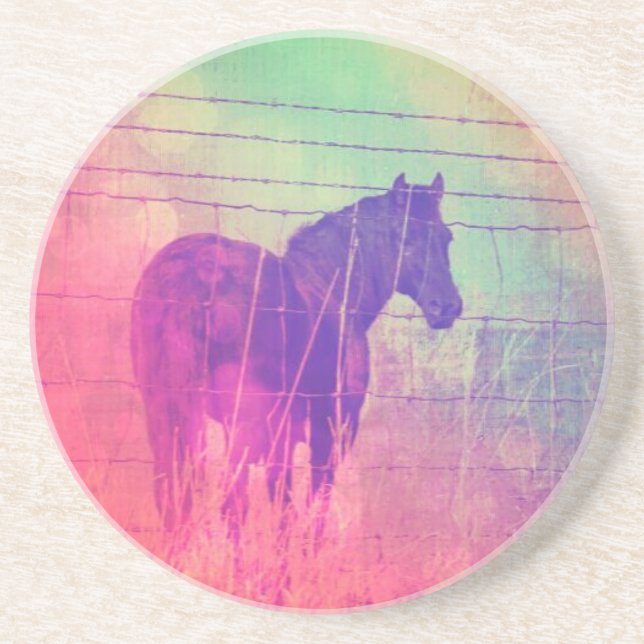 Dessous De Verre En Grès Cheval Dreams (Devant)