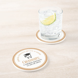 Dessous De Verre En Grès Chic Dental School Custom Graduate Keepsaké