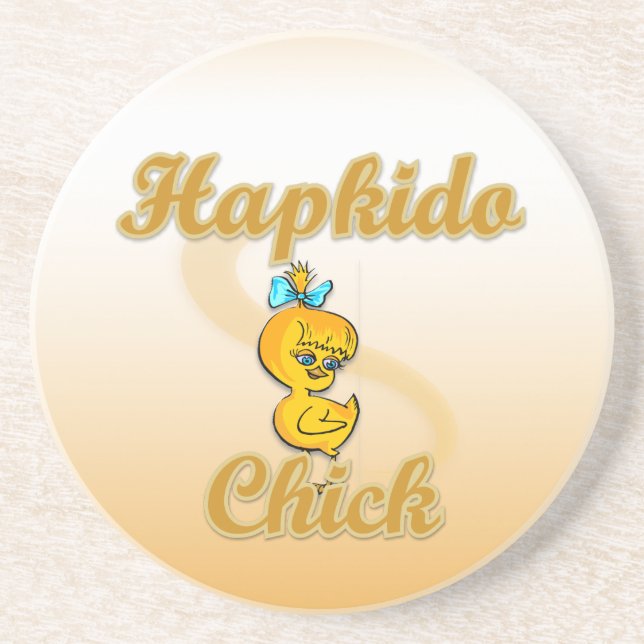 Dessous De Verre En Grès Chick Hapkido (Devant)
