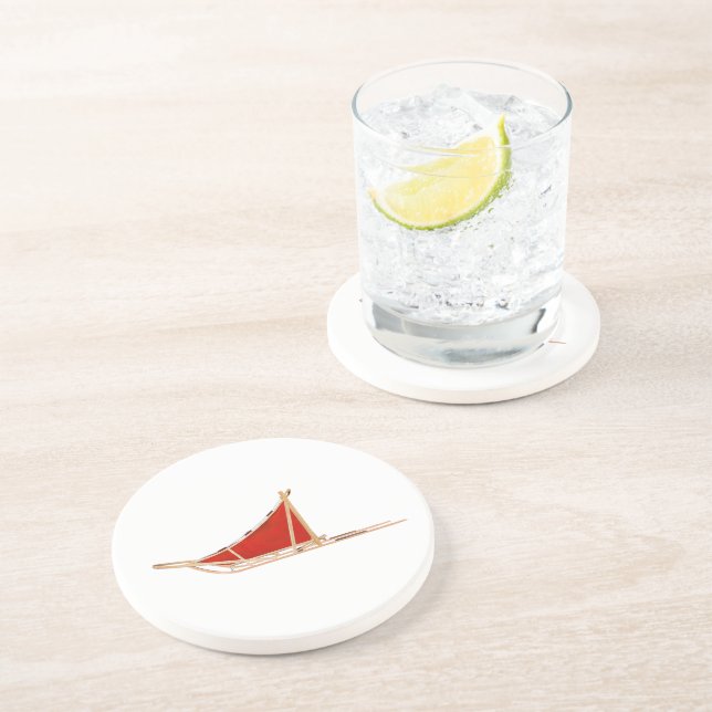 Dessous De Verre En Grès Chien (Côté)