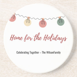 Dessous De Verre En Grès Christmas Coaster