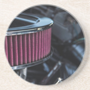 Dessous De Verre En Grès Chrome Air Intake