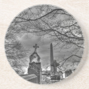 Dessous De Verre En Grès cimetière mystérieux