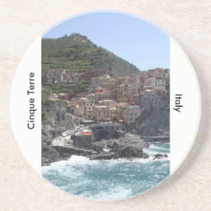 Dessous De Verre En Grès Cinque Terre, Italie
