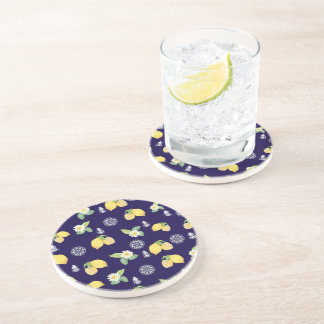 Dessous De Verre En Grès Citrons d'été