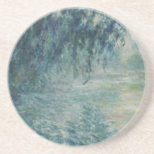 Dessous De Verre En Grès Claude Monet - Matin Sur La Seine