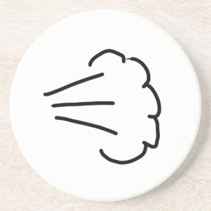Dessous De Verre En Grès Cloud Fart
