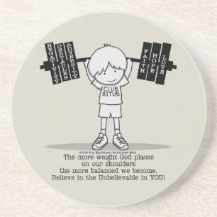 Dessous De Verre En Grès Club BITUB - Plus équilibré