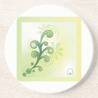 Dessous De Verre En Grès Coaster-Green 컵받침-그린