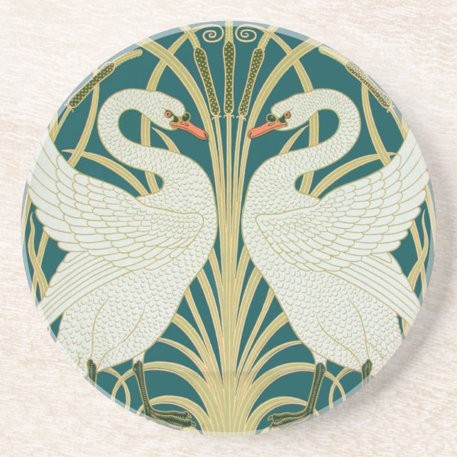 Dessous De Verre En Grès coaster Sand stone Coaster Art Nouveau (Devant)