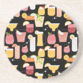 Dessous De Verre En Grès Cocktails