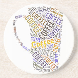 Dessous De Verre En Grès Coffee Mug Word Art