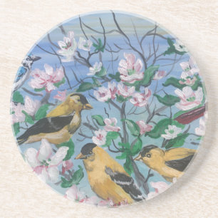 Dessous De Verre En Grès Collection Oiseaux nouvelle