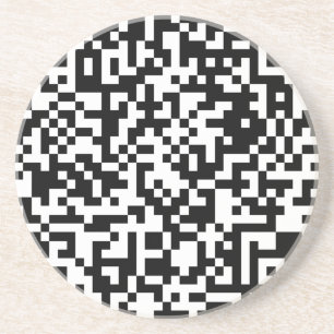 Dessous De Verre En Grès Conception de code de QR