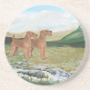 Dessous De Verre En Grès Connemara Countryside