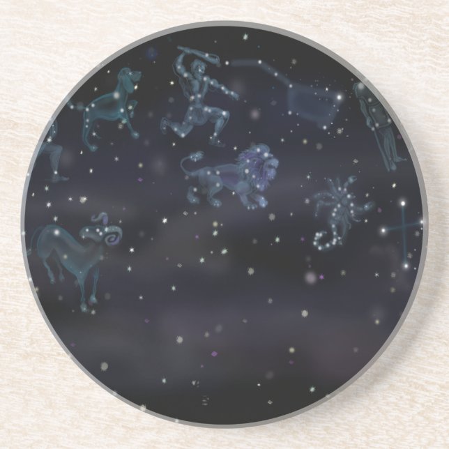 Dessous De Verre En Grès Constellations (Devant)