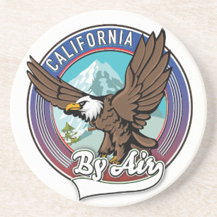 Dessous De Verre En Grès Correctif de voyage California By Air