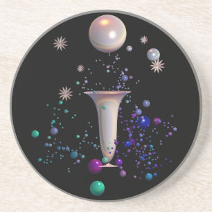 Dessous De Verre En Grès Cosmic Symphony Grès Coaster