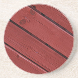 Dessous De Verre En Grès Couleurs typiquement suédoises Falun, couleur roug