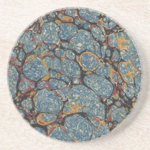 Dessous De Verre En Grès Couverture de livre ancienne et usée