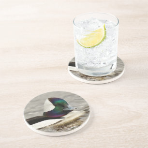 Dessous De Verre En Grès Curieux Cute Buffet Canard sur l'étang