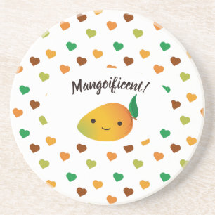 Dessous De Verre En Grès Cute and Funny  Mangoificent Mango