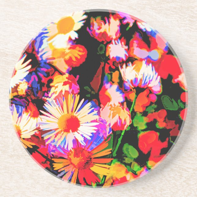 Dessous De Verre En Grès Daisy Daze (Devant)