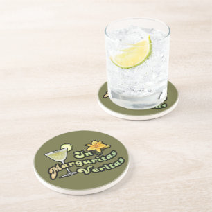 Dessous De Verre En Grès Dans Margaritas Veritas