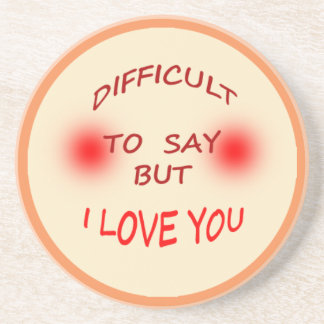 Dessous De Verre En Grès ♥ de ♥ de dessous de verre de boissons de grès je