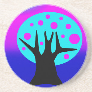 Dessous de verre en grès de Neon Tree