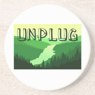 Dessous De Verre En Grès Débrancher