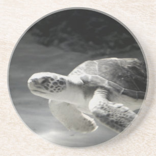 Dessous De Verre En Grès Décor de la table de tortue