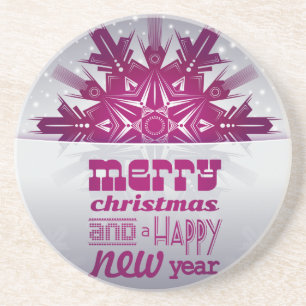 Dessous De Verre En Grès Décorations de Noël