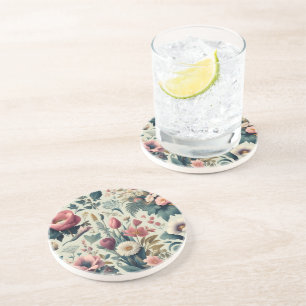 Dessous De Verre En Grès Découvrez un motif botanique floral printanier épo