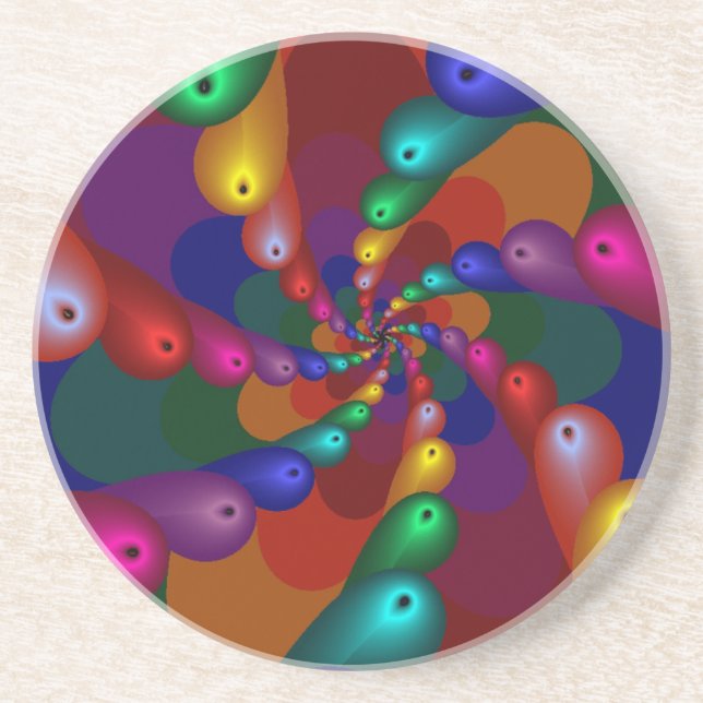 Dessous De Verre En Grès Définition de couleur (Devant)