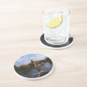 Dessous De Verre En Grès Delta d'Okavango