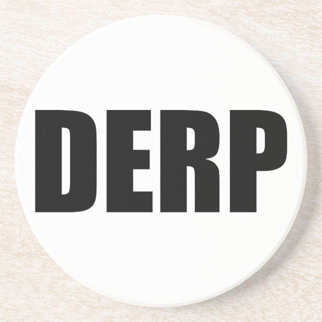 DESSOUS DE VERRE EN GRÈS DERP (Devant)