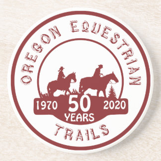 Dessous De Verre En Grès Dessous de verre de grès avec le logo